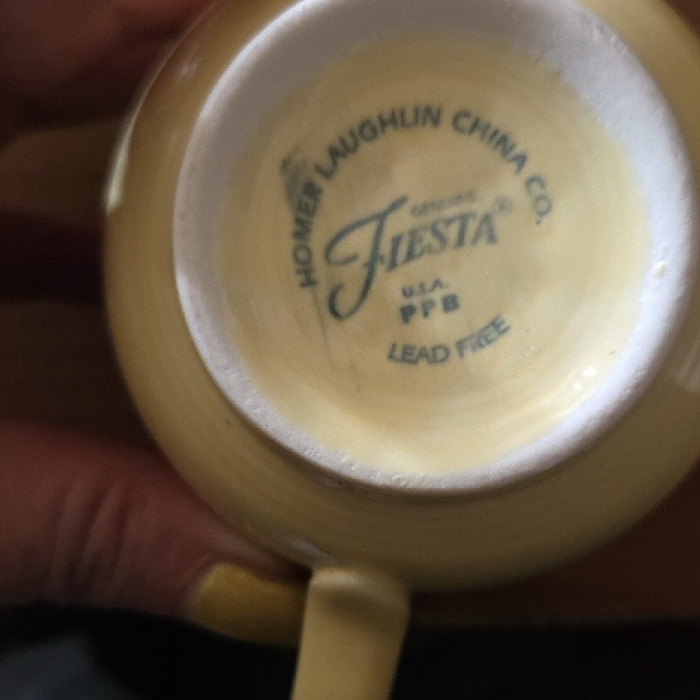 Homer Laughlin Fiesta Sunshine Mug
